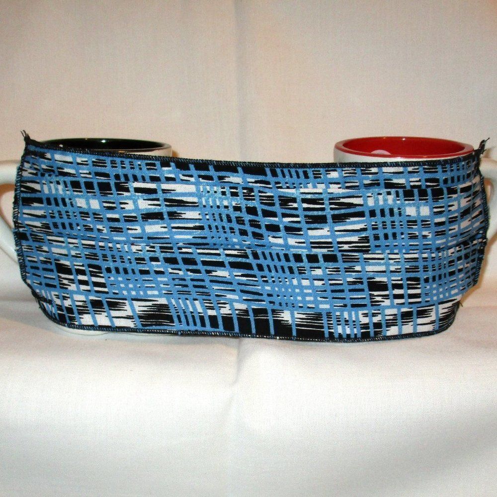 Face Mask Blue Stripe